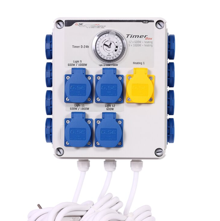 GSE Timer Box II 12x600W + heating 220V