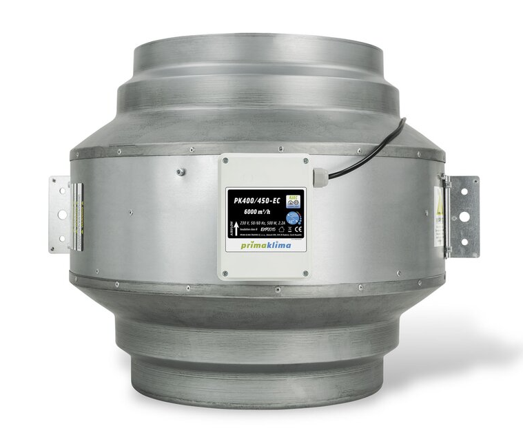 Prima Klima Blueline Ventilator 6000 m³/h 400/450mm EC RJ45