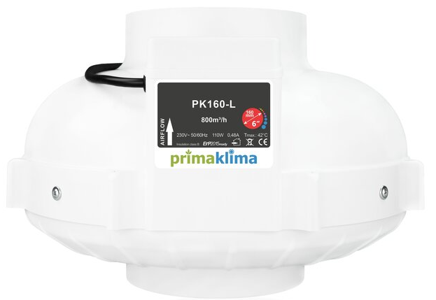 Prima Klima I Speed radial Ventilator 160L 800m³/h
