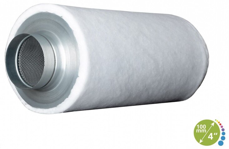 Prima Klima K1601 INDUSTRY Edition Carbon Filter 280m³/h 100mm Flansch 40cm lang