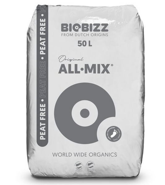 (26 Sack) x BioBizz All Mix Peat Free Erde 50L - Torffrei