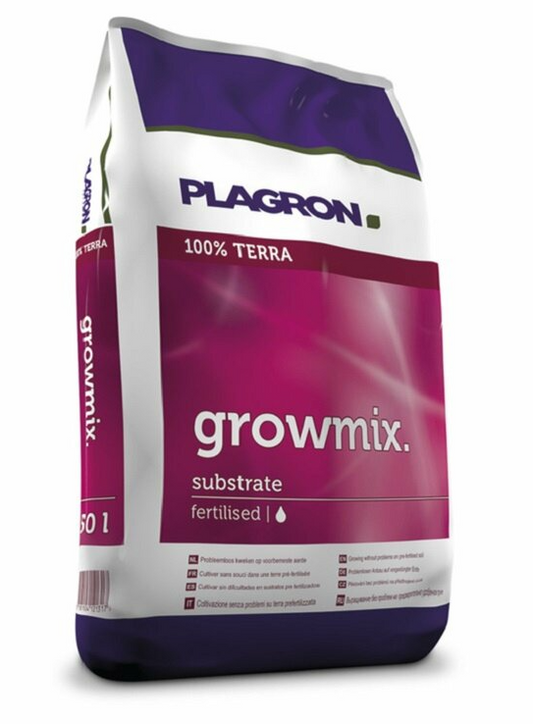 1 Palette (60 Sack) x Plagron Grow Mix mit Perlite 50 Liter