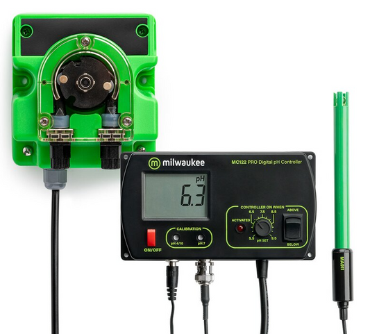 Milwaukee MC720 Set pH Monitor MC122 incl. Microdosierpumpe MP810