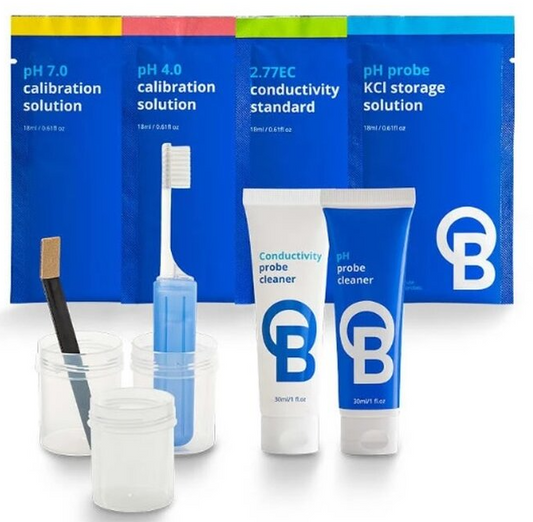 Bluelab EC und pH Reinigungs- und Kalibrierset