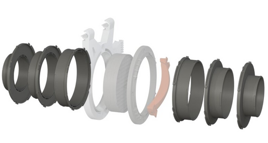 Secret Jardin Connector 100mm für Ducting Flange 16