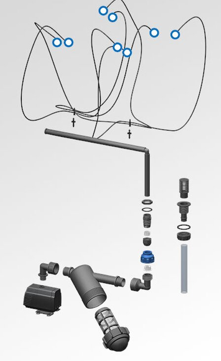growTOOL Automatic-Watering-Extension-Set 0.6 without tank