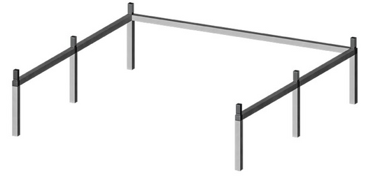 growTOOL growRACK modular 1.2 Extension-Set 55