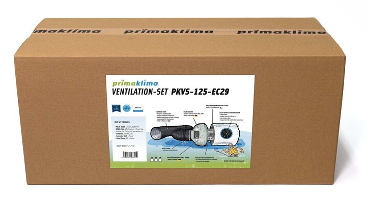 Prima Klima Ventilation Set PK125-EC29