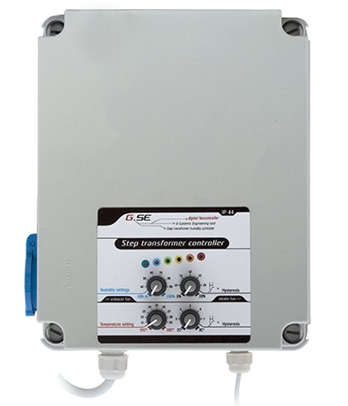 GSE Stufentrafo 8A Humidity & Temp (1Fan)