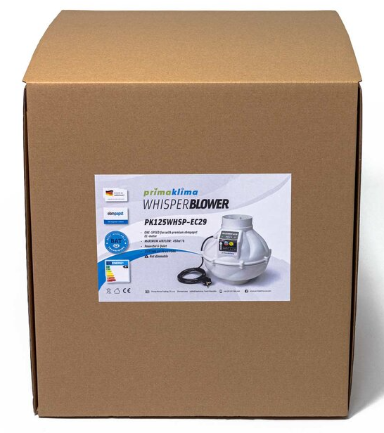 Prima Klima EC Whisperblower 450m³/h 125mm Nicht Dimmbar