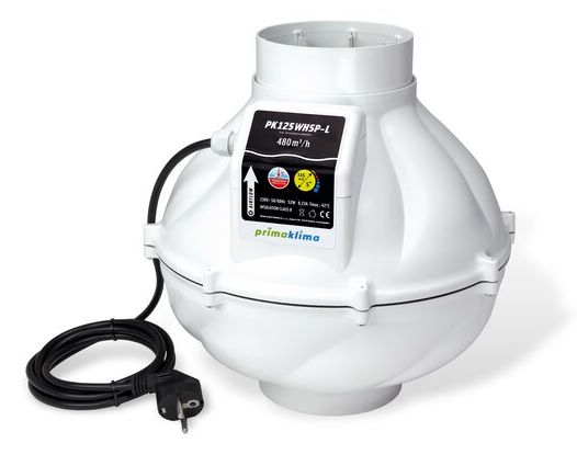 Prima Klima Whisperblower 1 Speed 480m³/h 125mm