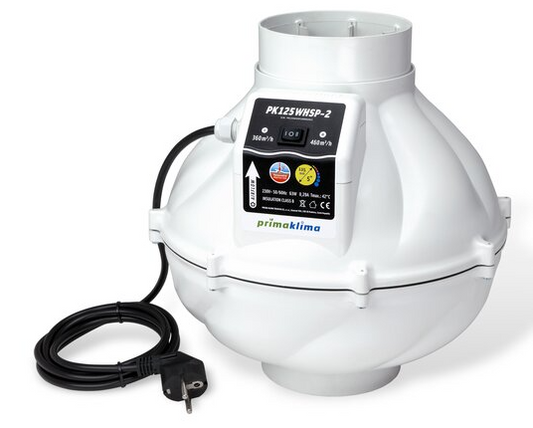 Prima Klima Whisperblower 2 Speed 360/460m³/h 125mm