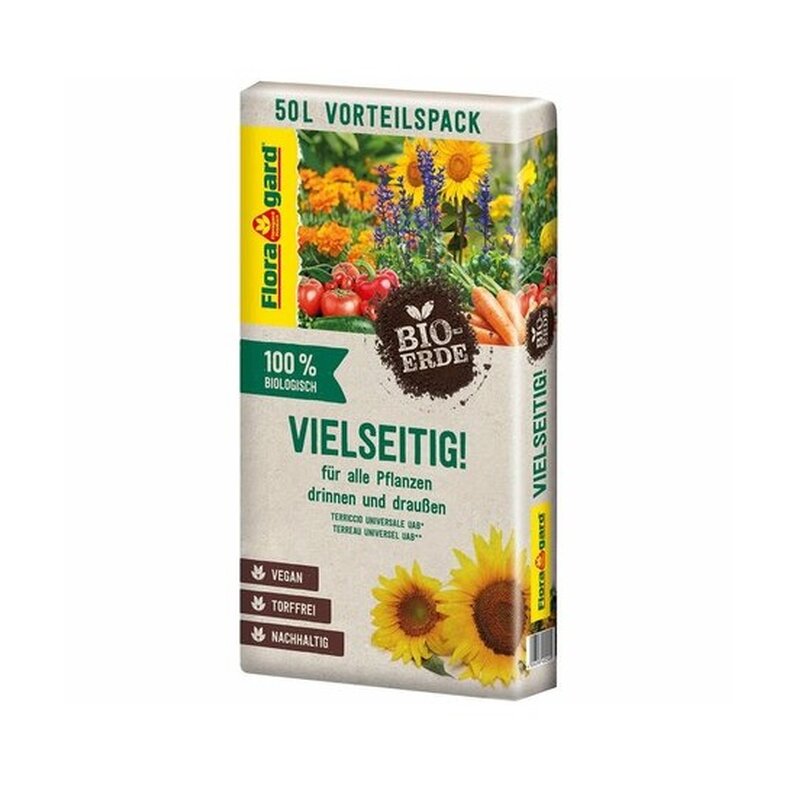 Floragard Bio-Erde Vielseitig 50 Liter