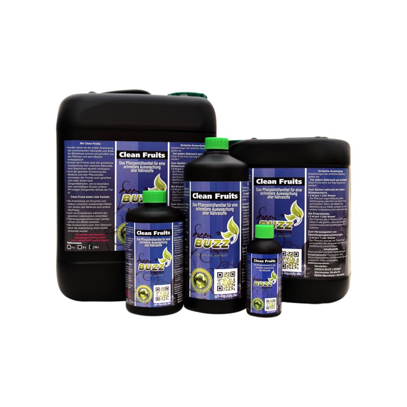 Green Buzz Nutrients Clean Fruits 1L