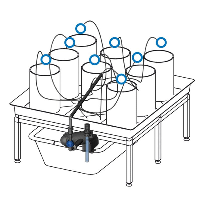 growTOOL Automatic-Watering-Extension-Set 0.8 without tank